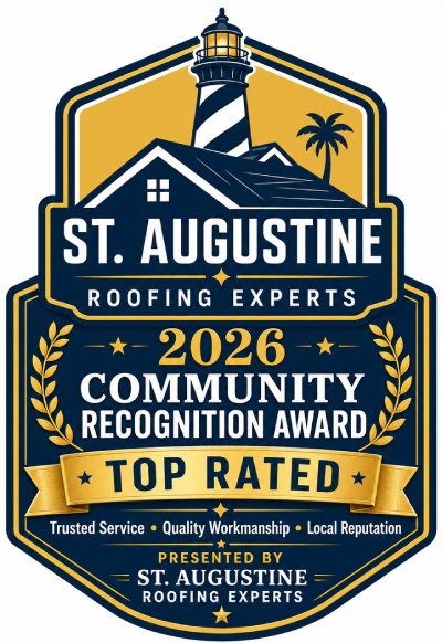 2026 community roofing recognition award for Burchfield Roofing Services
